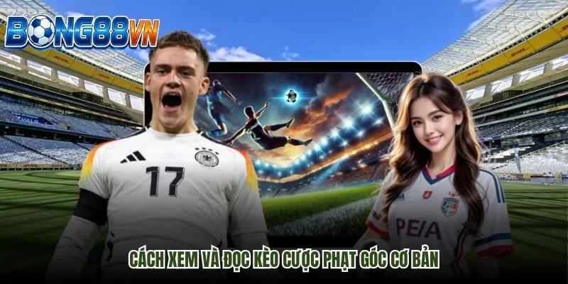 Cách xem và đọc kèo cược phạt góc cơ bản