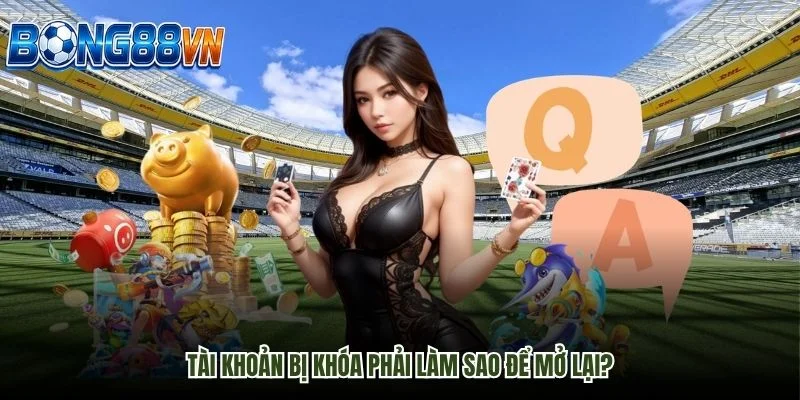 Tài khoản bị khóa phải làm sao để mở lại?