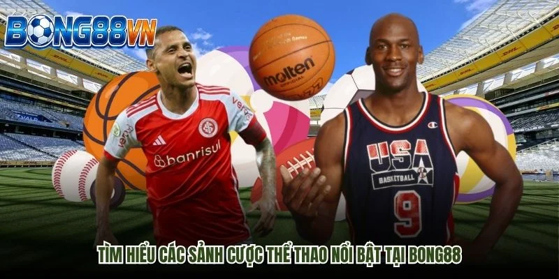 Tìm hiểu các sảnh cược thể thao nổi bật tại Bong88